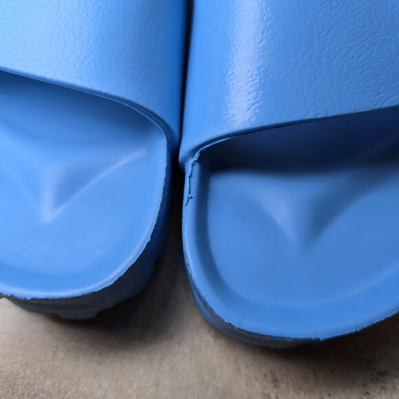 Birkenstock Arizona EVA Sandals/ Slides Sky Blue Women’s Size EU 38 / US 7-7.5 - Picture 8 of 12